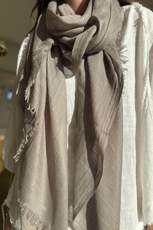 Classic Portobello Scarf Mocha